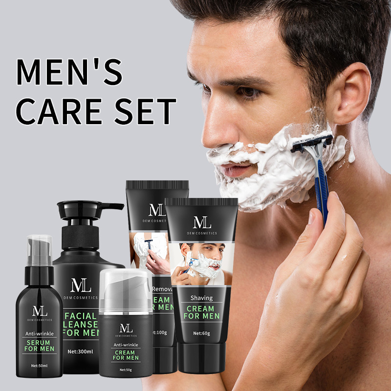 Men's Skincare Set Private Label