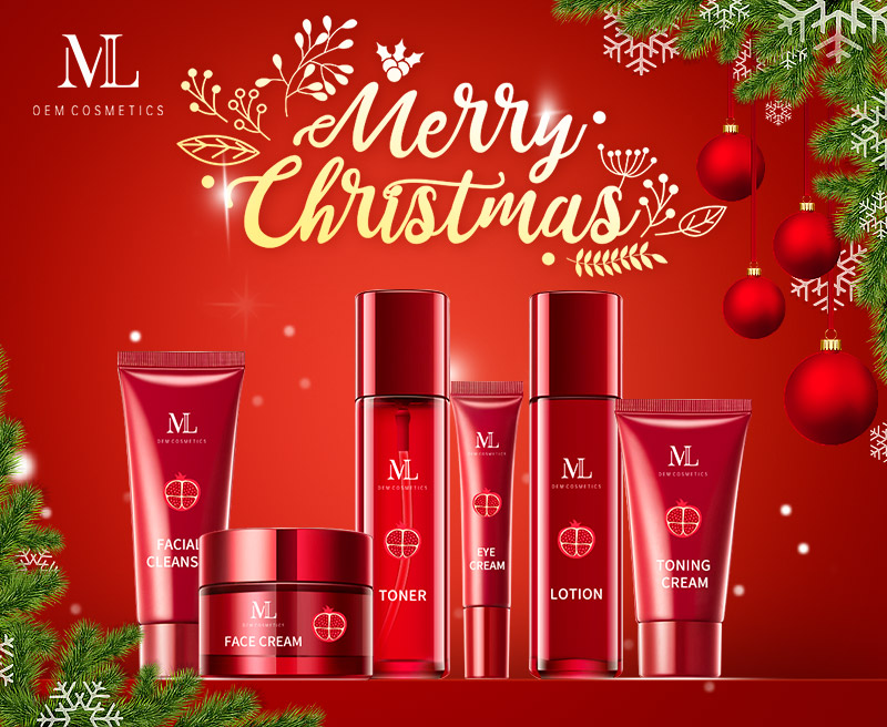 MLXL OEM Cosmetics желает вам счастливого Рождества и Нового года!