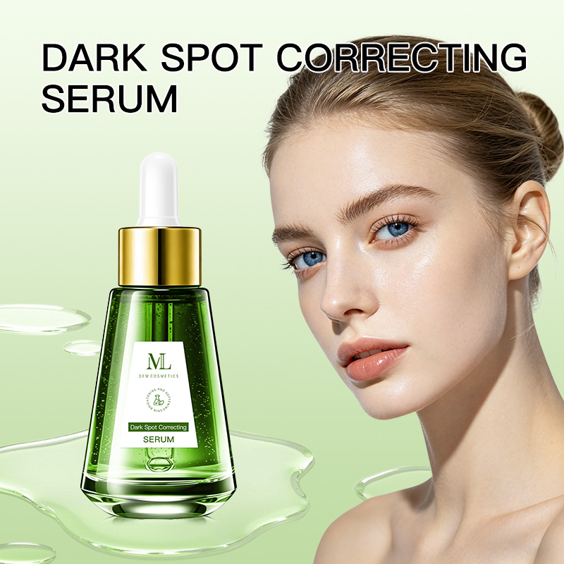 MLXL OEM Cosmetic Custom Manufacturer Private Label Dark Spot Correcting Serum Brightening Hydrating Treatment for Uneven Skin Tone and Dark Spots